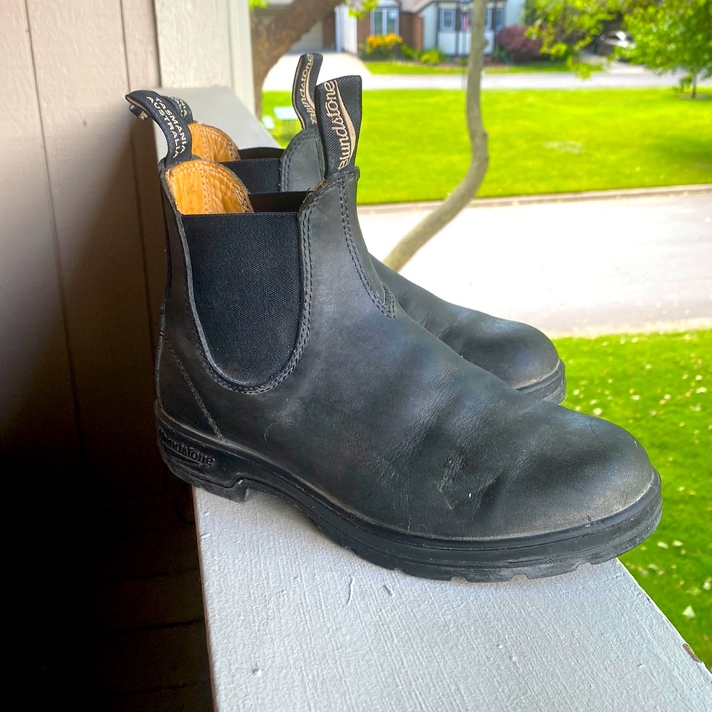 Blundstone rustic black boots